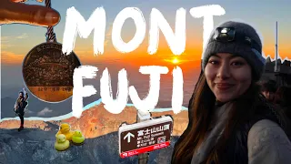 We did it ! Climbing Mount Fuji for my birthday