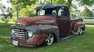 1949 Ford Rat Rod complete build in 5 Minutes