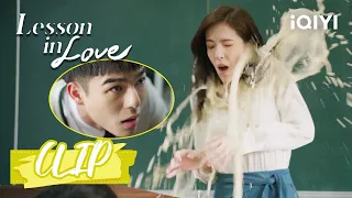 Yixiang salpica deliberadamente con Coca-Cola a Mengxun | Lesson In Love | iQIYI Spanish