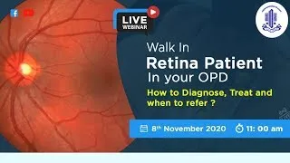 WALK-IN Retina Patient in you OPD