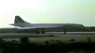 OAK - F-BVFF Air France Concorde Jan 11th, 1987 at Oakland Airport