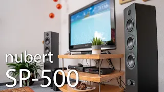 nubert SP-500 im Test - Ehrlicher Sound im Großformat mit mächtig Power - Aktive Standlautsprecher