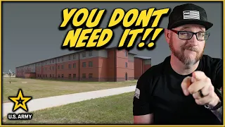 3 things you DONT NEED in the Army barracks