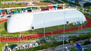 Elevate Your Stadium with a 1700㎡ Air Dome in 5 Steps! | Air Dome Construction - Liri Air Dome