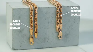 The Difference Between 14k and 18k Rose Gold