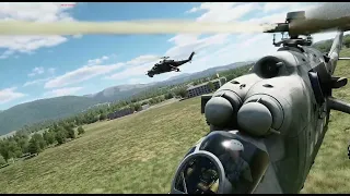 DCS | Helicopter Unguided Weapons Training