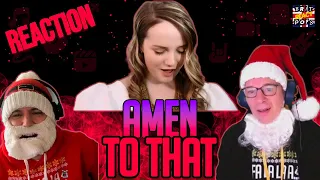 Amira Willighagen FIRST TIME HEARING Amen BRIT DADS REACTION