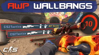 EASY AWP Wallbangs on EVERY MAP!