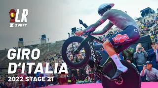 The Last Dance In Verona | Giro d'Italia Stage 21 | Lanterne Rouge x Zwift