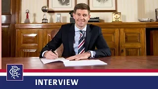 INTERVIEW | Steven Gerrard | Rangers Manager