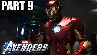 MARVEL´s AVENGERS PS4 Gameplay Part 9 Deutsch - Iron Man im alten Anzug