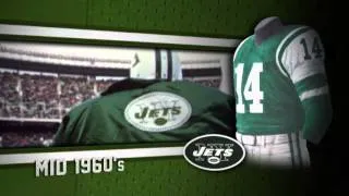 New York Jets uniform and uniform color history