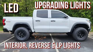 23 Colorado Trail Boss Lasfit LED Interior Lights License Plate and Reverse Lights How To Install