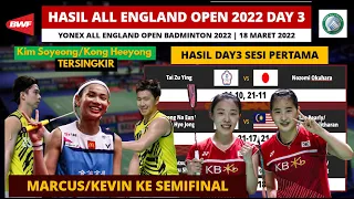 Hasil All England Open 2022 Day3 Hari ini: Kevin/Marcus ke SF | Yonex All England Open Badminton