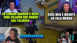 MUITA RESENHA ESSE SQUAD - BOCA DE 09 NOBRU CEROL E HUDSON - SQUAD DA RESENHA