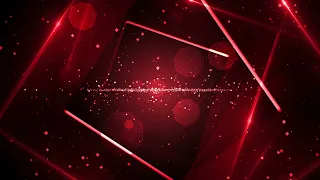 Red reality neon square portal arch tunnel animation background in 4K | Free Stock Video