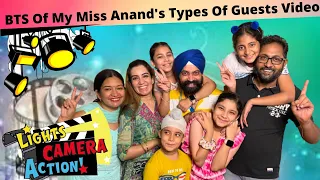 BTS Of My Miss Anand Types Of Guests Video | RS 1313 VLOGS | Ramneek Singh 1313