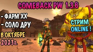 Соло фарм друидом comeback pw 1.3.6