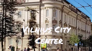 Travel to Lithuania - Vilnius - 4K - Walking around the Old Town - 2022