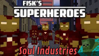 Minecraft Fisk's Superheroes Iron Man Heropack (Soul Industries!)