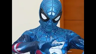 Blue Spider-Man scenepack  #flifetv  #spiderman