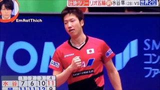 jun mizutani vs fan zhendong (1/4 japan open)