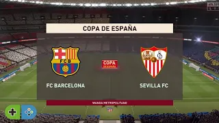 FC Barcelona vs Sevilla (03/03/2021) Copa Del Rey Semi-Finals Prediction Gameplay