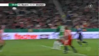 FC Bayern - Werder 2:1 (1:1) DFB Pokal 2. Runde