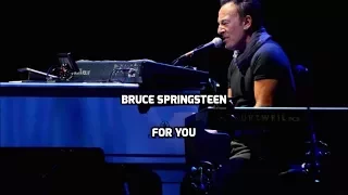 Bruce Springsteen - For You ( Live Virginia Beach 2016 ) Lyrics