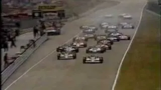 1981-Zandvoort-Accidente entre Gilles Villeneuve y '
