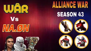 Alliance War Season 43 War 9 Path 9. Marvel Contest of Champions.