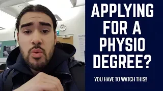 How to get into a Physiotherapy Degree in the UK | What to expect | Tips
