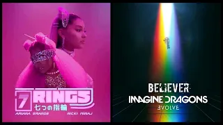 Ariana Grande, Imagine Dragons - 7 Believers (saraawrr mashup)