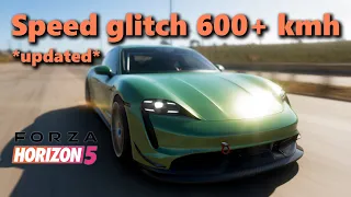 Speed glitch 600+ kmh Porsche Taycan Turbo S in Forza Horizon 5 *updated 2022*