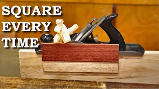 Making a Magnetic Square Edge Hand Plane Fence