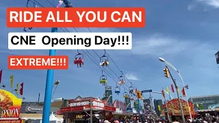 🇨🇦 Toronto CNE  2022 Canadian  National Exhibition  Opening Day August 16,2022| Lets Go to the Ex!