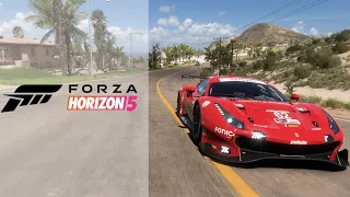 Forza Horizon 5 | 2019 Ferrari #62 Risi Competizione 488 GTE [Apex Allstars Car Pack] | Free Roam