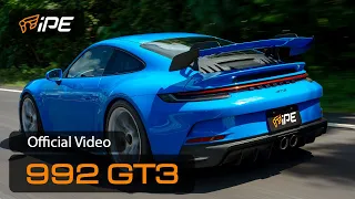 Porsche 992 GT3 iPE Valvetronic Exhaust System (Official Video)