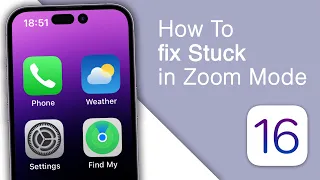 How to Fix iPhone Stuck in Zoom Mode! [2023]