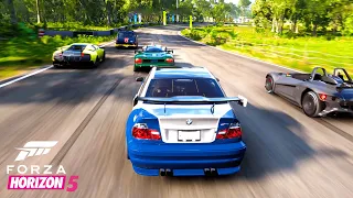 Forza Horizon 5 Most Wanted - BMW M3 GTR - Online Race Gameplay (No Commentary)