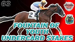 Ep 63 Bettin N Boozin | Gulfstream Park Fountain of Youth Day Undercard Stakes Picks/Analysis - 3/2