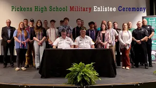 Pickens High School Military Enlistee Night | May 8, 2024