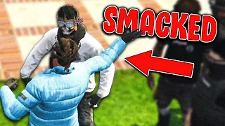Force SMACKING The Owner Of GANGS (funny reactions)