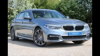 2018 (18) BMW 5 Series 2.0 530e 9.2kWh M Sport Auto Euro 6 (s/s) 4dr