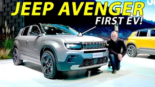 The Jeep Avenger is their first-ever electric SUV! REVIEW