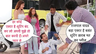 Prank Gone Wrong On Bollywood Actor Rajpal Yadav By Basant Jangra With New Twist Epic Reaction 2023