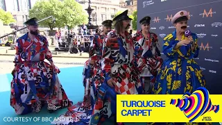 LET 3 on the Turquoise Carpet (Eurovision Song Contest 2023, Liverpool)