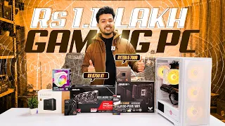 Rs 1.1 Lakh *ALL AMD* Gaming PC Build 2024 | AMD Ryzen 5 7600 & RX 6750 XT 🔥