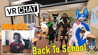 Back To School - School Is In Session | Furry VRChat Omegle Episode 43