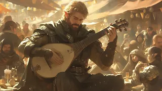 Relaxing Medieval Music - Bard/Tavern Ambience, Fantasy Celtic Music, Baldur's Gate 3 BGM